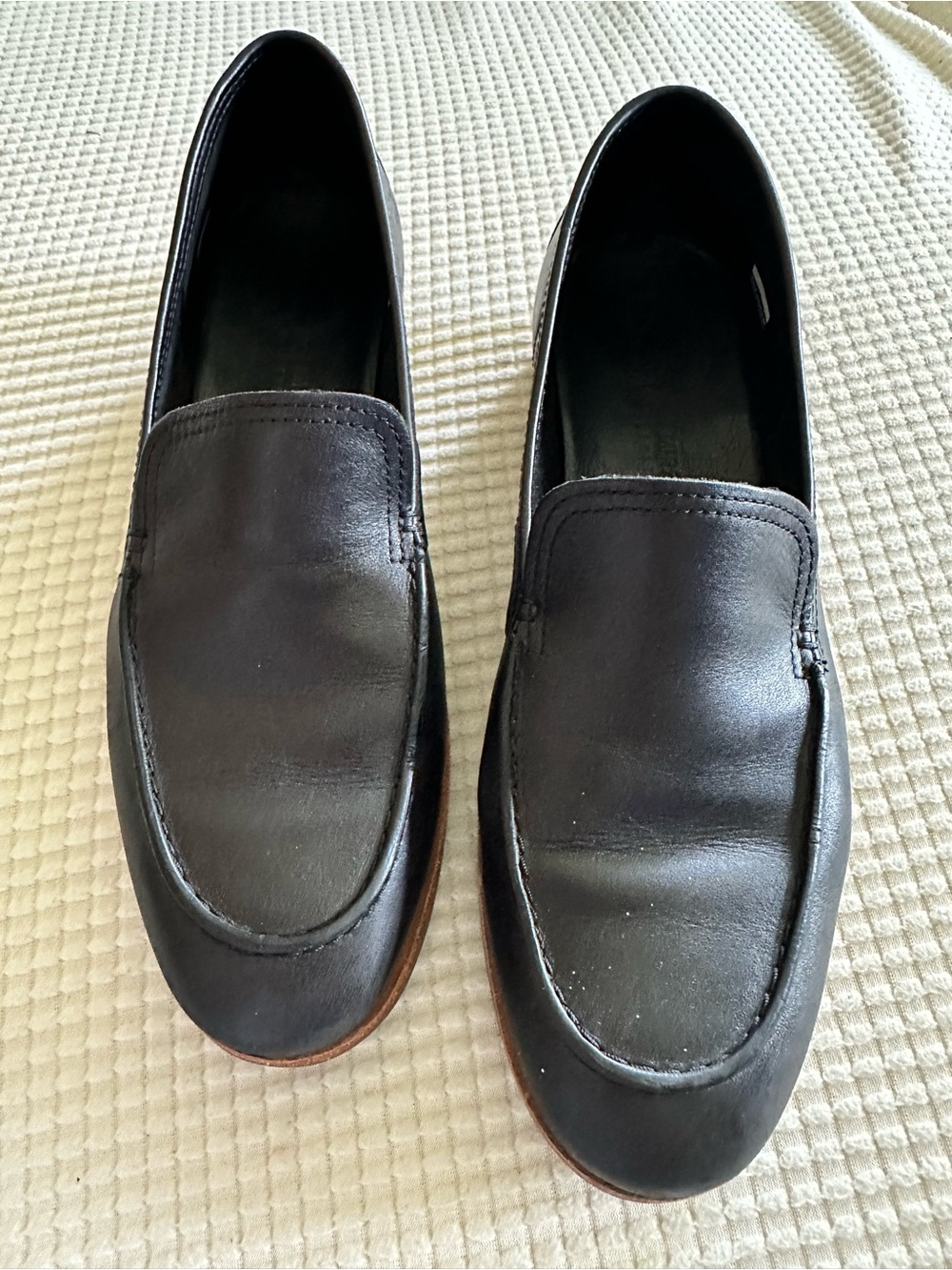 Women’s Timberland Black Leather Slip-On Loafers